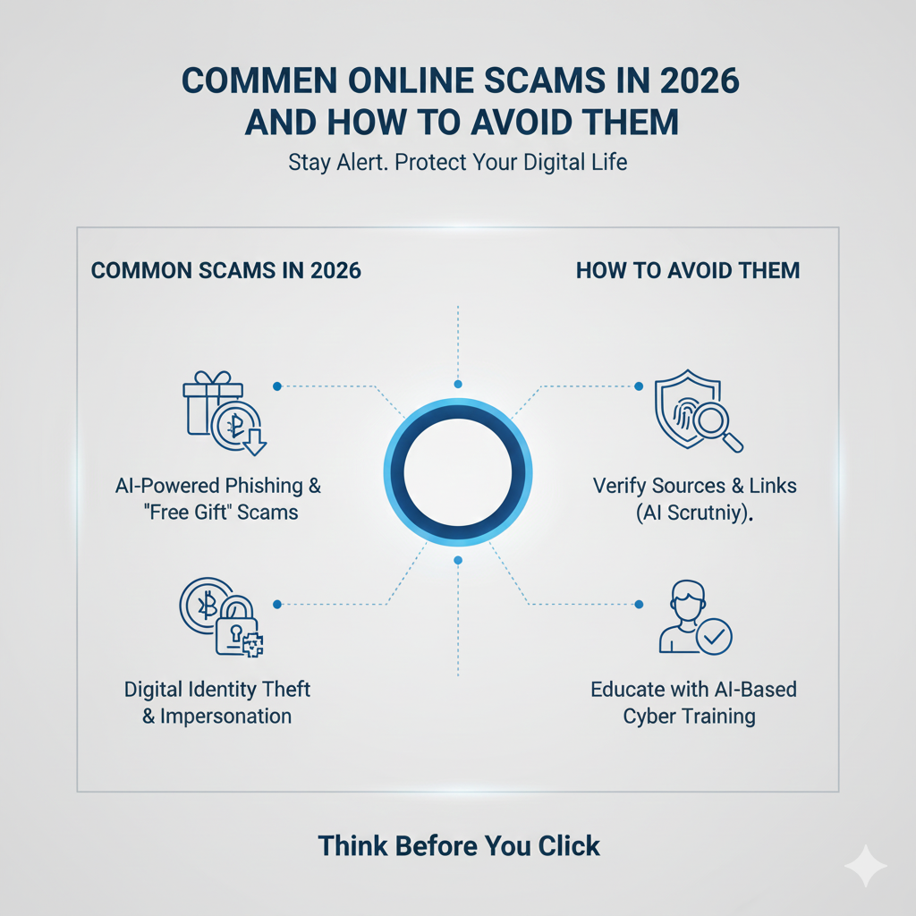 Common Online Scams in 2026 and How to Avoid Them